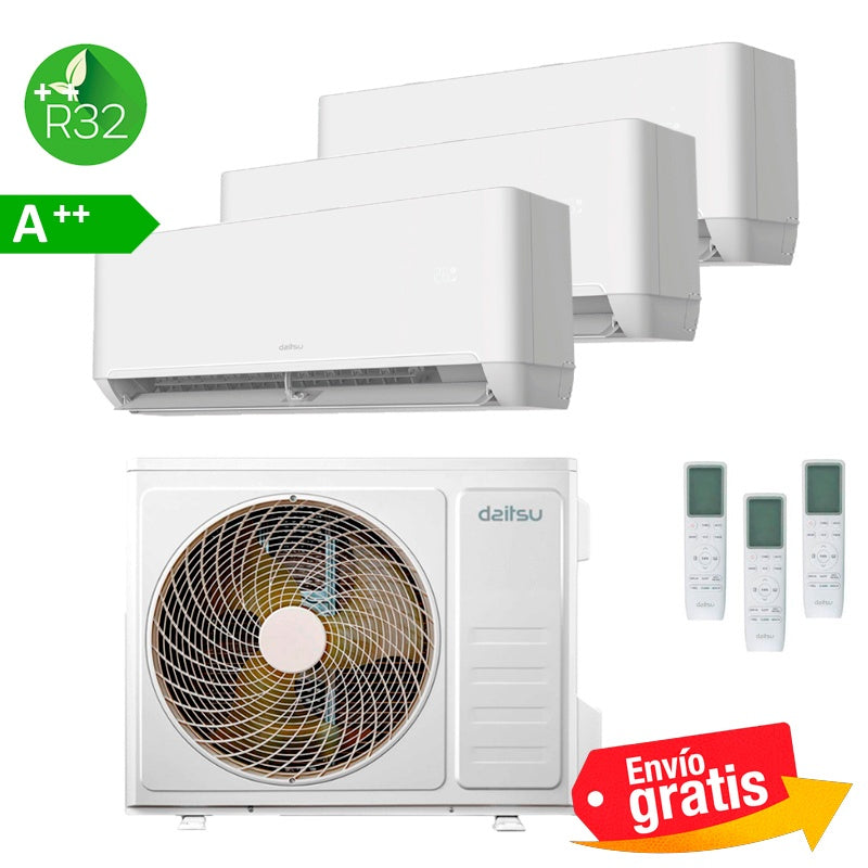 Aire acondicionado 3x1 Daitsu Free Max Artic DSM-918KDT UE27