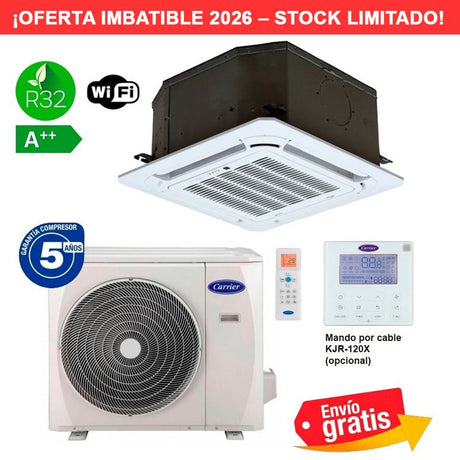 Aire acondicionado Cassette Carrier QTD024D8S