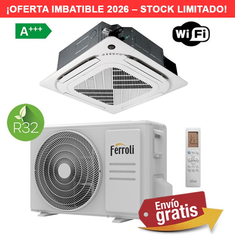 Aire Acondicionado Cassette Ferroli Giada C 48