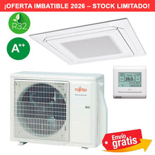 Aire Acondicionado Cassette Fujitsu Airflow AUY100-KR