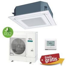 Aire acondicionado Cassette Fujitsu AUY125-KA 3D (Blanco)