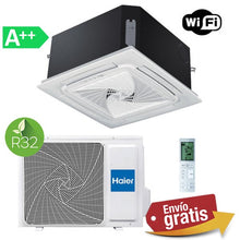Aire Acondicionado Cassette Haier AB50S2SC2FA(H) + 1U50S2SJ2FA