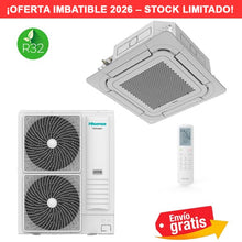 Aire Acondicionado Cassette Hisense AUC140UR6RNKC8