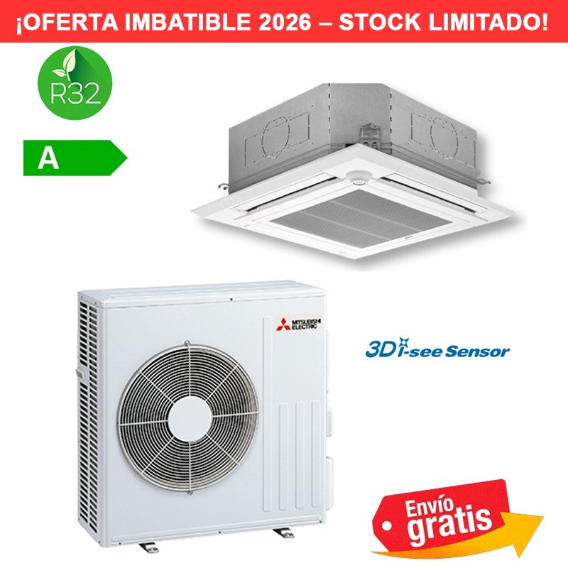 Aire Acondicionado Cassette Mitsubishi MGPLZ-125VEA | Serie Pro