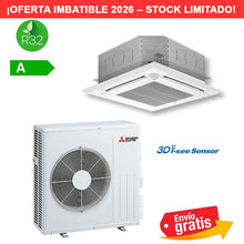 Aire Acondicionado Cassette Mitsubishi MGPLZ-125VEA | Serie Pro