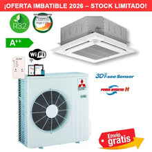 Aire Acondicionado Cassette Mitsubishi MPLZ-71VEA2(H) | Serie Power Inverter