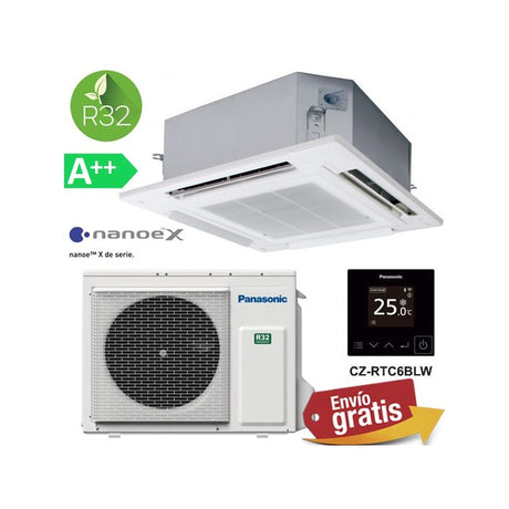 Aire Acondicionado Cassette Panasonic KIT-60PU3Z5-6W | PACi NX Standard