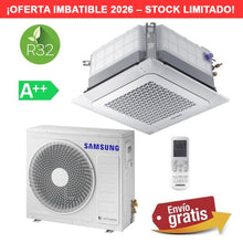 Aire Acondicionado Cassette Samsung AC052RN4DKG/EU + AC052RXADKG/EU