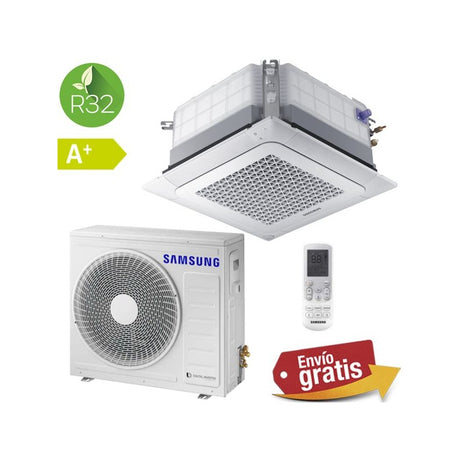 Aire Acondicionado Cassette Samsung AC120RN4DKG/EU + AC120RXADNG/EU Trifásica