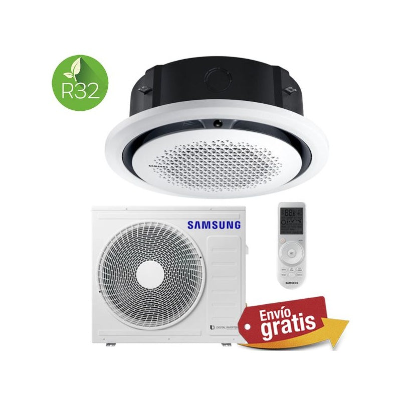 Aire Acondicionado Cassette Samsung AC140RN4PKG/EU + AC140RXADNG/EU - Trifásica