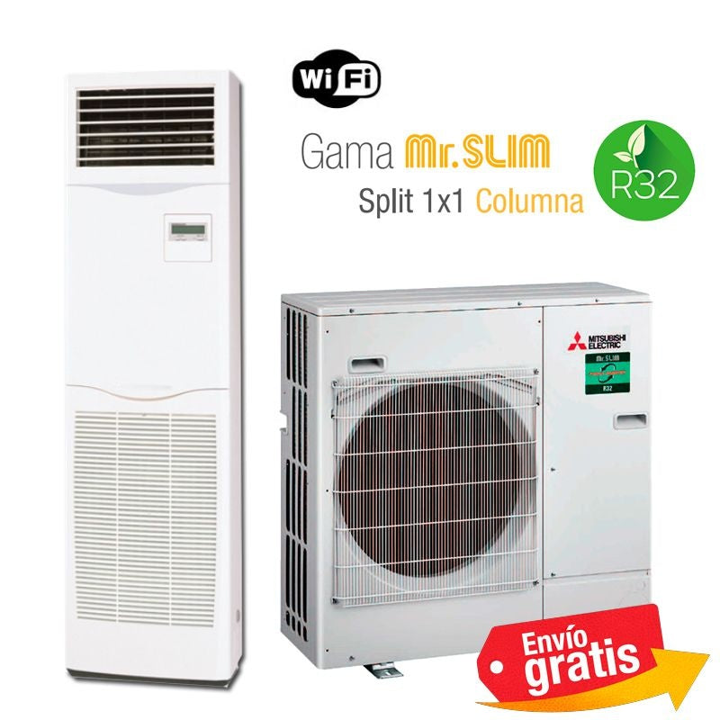 Aire Acondicionado Columna Mitsubishi Electric Mr. Slim MSPSZ-125YKA