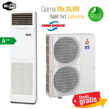 Aire Acondicionado Columna Mitsubishi Electric Mr. Slim Power Inverter MPSZ -100YKA