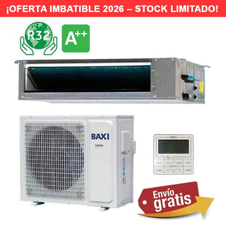 Aire Acondicionado Conductos Baxi Nanuk RZGD100