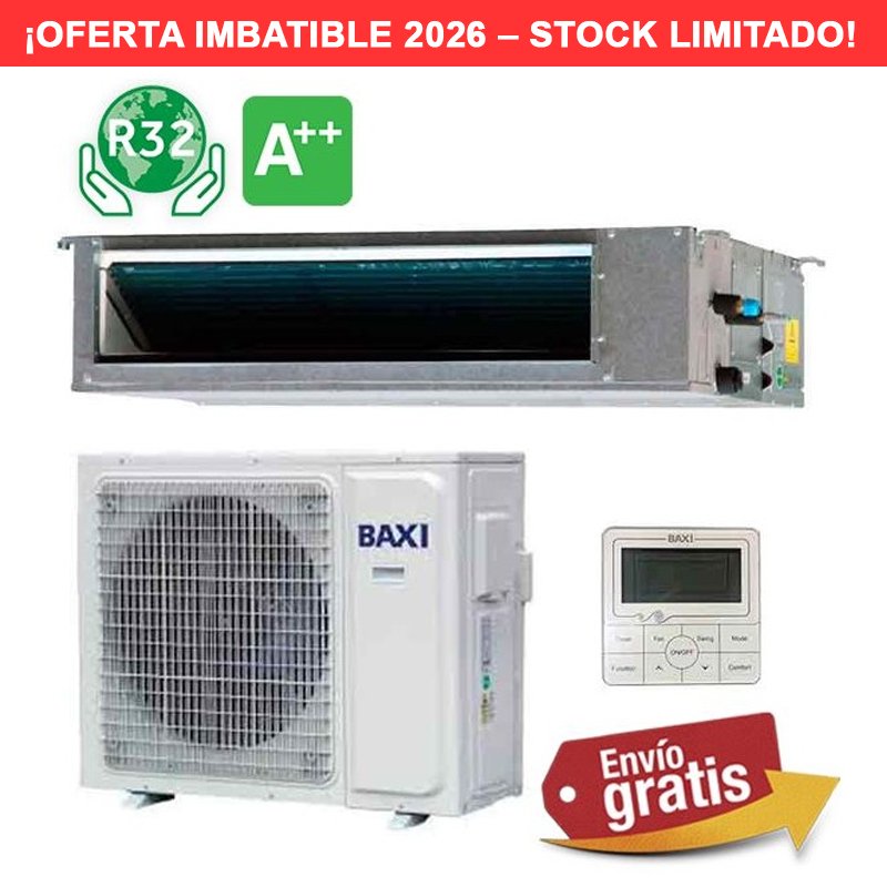Aire Acondicionado Conductos Baxi Nanuk RZGD100