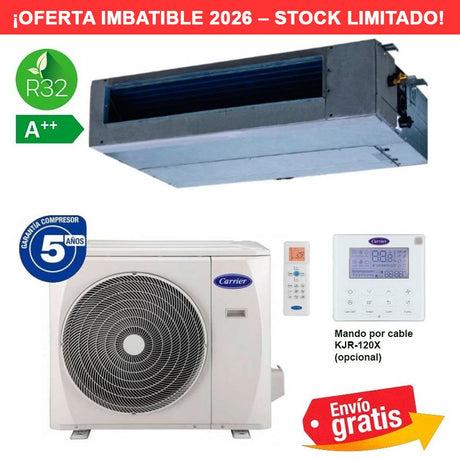 Aire acondicionado Conductos Carrier QSS018D8S