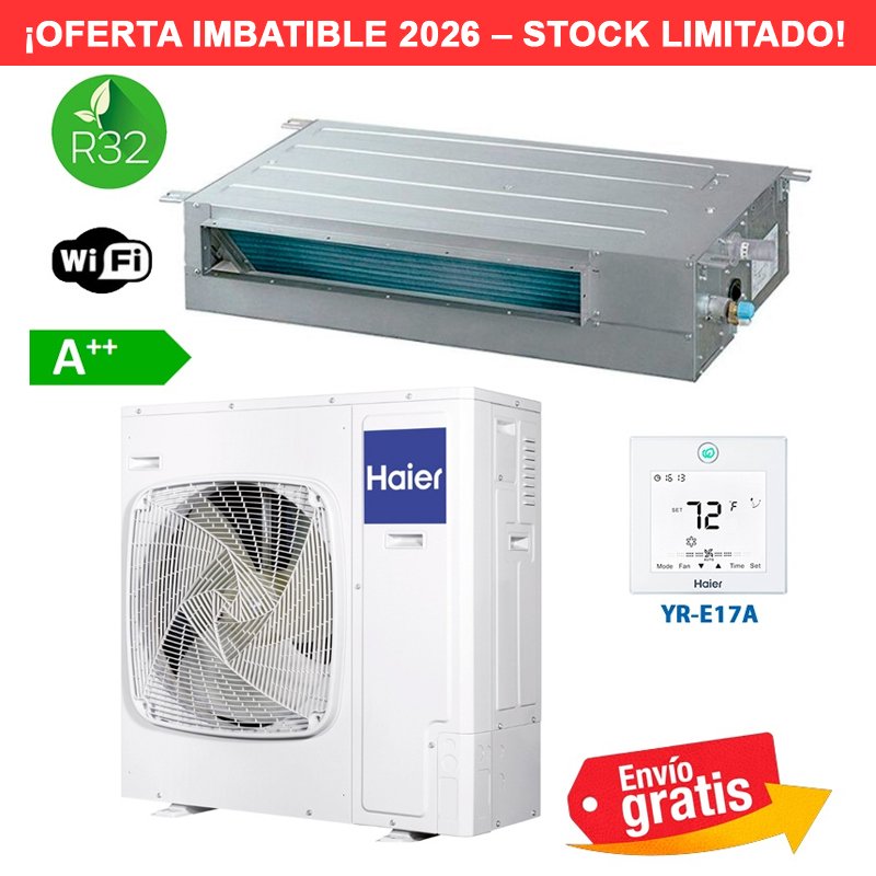 Aire acondicionado Conductos Haier AD125S2SM8FA HC