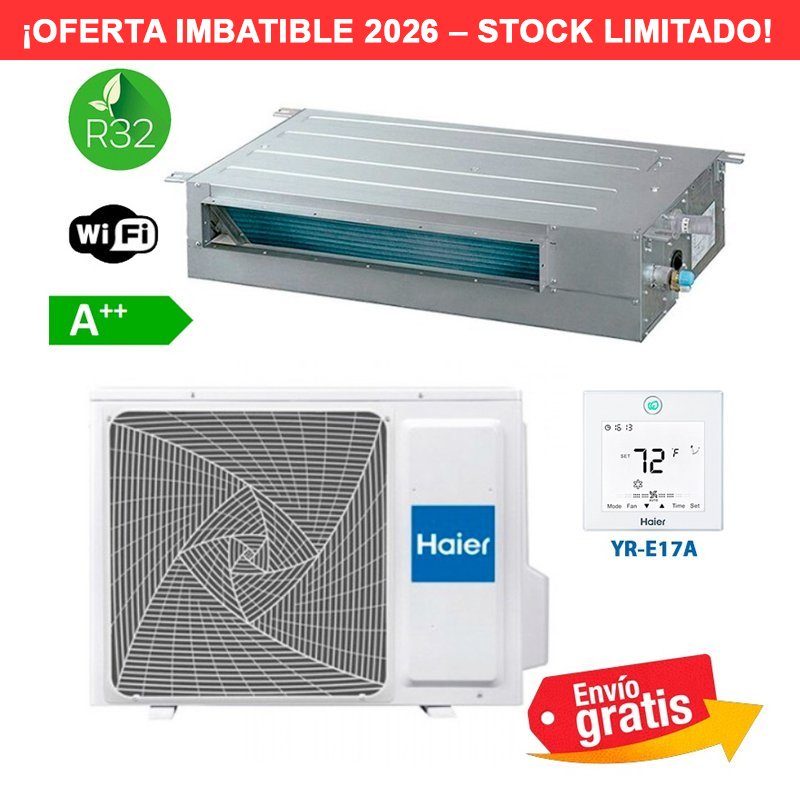 Aire acondicionado Conductos Haier AD50S2SS1FA HC