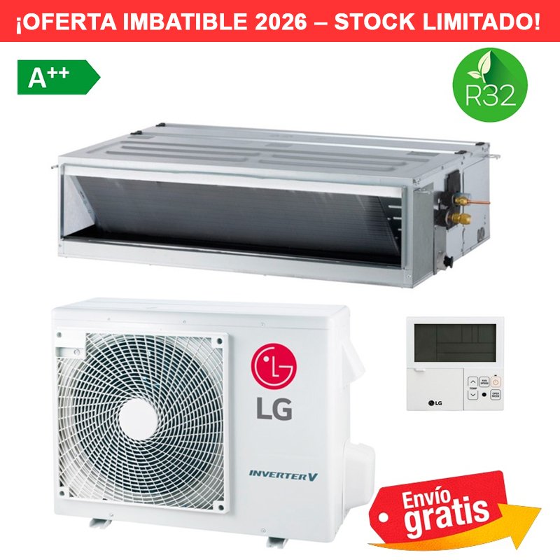 Aire acondicionado conductos LG Confort CM24F.N10 + UUB1U20