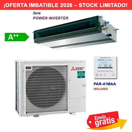 Aire Acondicionado Conductos Mitsubishi MPEZ-100VDA