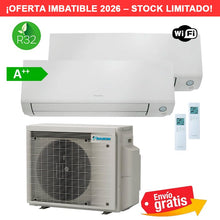 Aire Acondicionado Daikin Multi Split 2x1 Perfera 2MXM40A1 + FTXM25A + FTXM35A