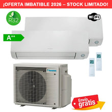 Aire Acondicionado Daikin Multi Split 2x1 Perfera 2MXM40A1 + FTXM25A + FTXM35A