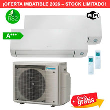 Aire Acondicionado Daikin Multi Split 2x1 Perfera 2MXM50A2 + FTXM25A + FTXM25A