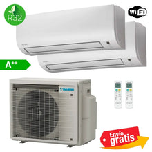 Aire Acondicionado Daikin multisplit 2x1 Sensira 2MXF40F1 + CTXF25F + CTXF35F