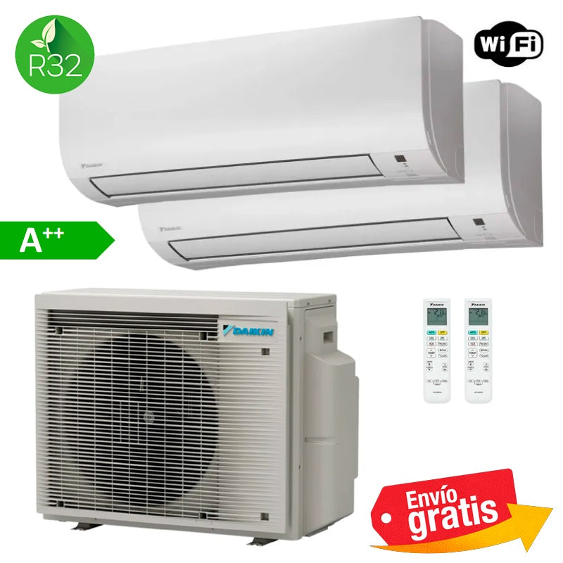 Aire Acondicionado Daikin multisplit 2x1 Sensira 2MXF50F2
