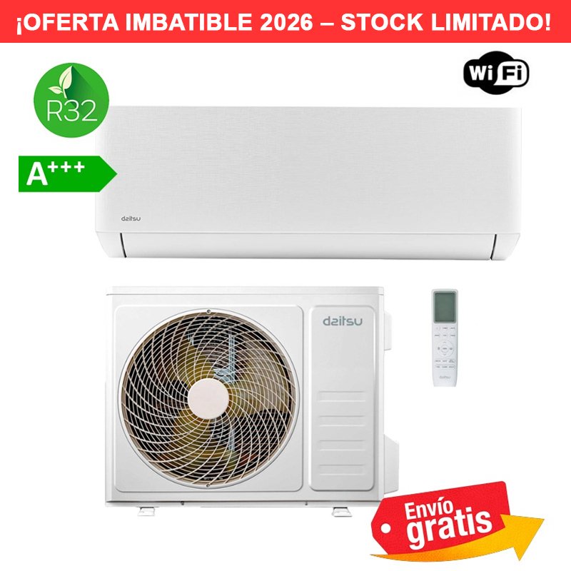 Aire Acondicionado Daitsu Artic Plus DS-18KTP-5