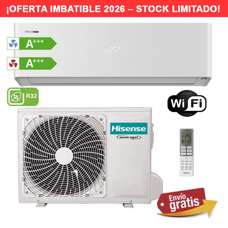 Aire Acondicionado Hisense Energy Pro X QH25XV0A Blanco