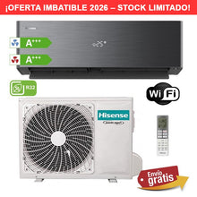 Aire Acondicionado Hisense Energy Pro X QH35XV0B Negro
