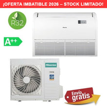 Aire Acondicionado Hisense Suelo Techo AUV105UR4RC8