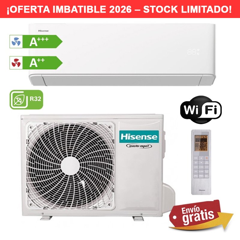 Aire acondicionado Hisense Uni Pure HB25XU0A Blanco