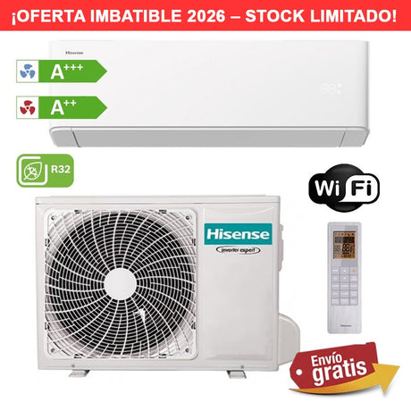 Aire acondicionado Hisense Uni Pure HB35XU0A Blanco