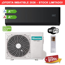 Aire acondicionado Hisense Uni Pure HB35XU0B Negro