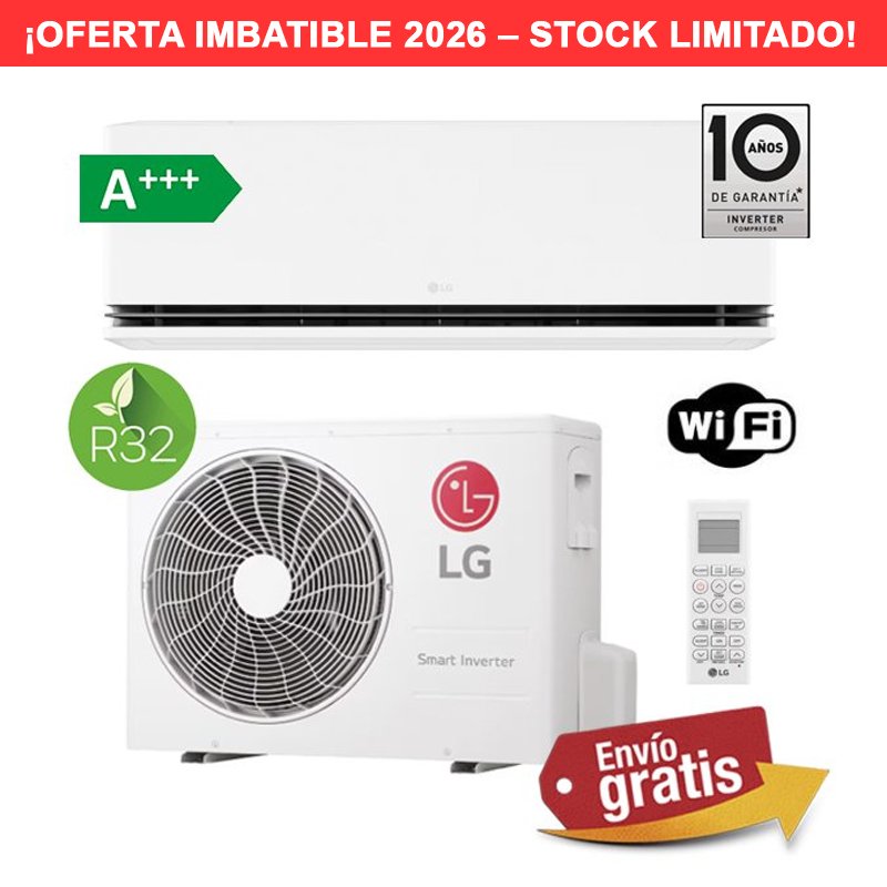 Aire Acondicionado LG Dualcool AI AIR L 12 WiFi