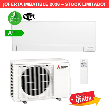Aire Acondicionado Mitsubishi Electric MSZ-AY25VGK