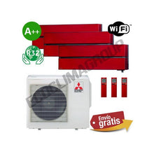 Aire Acondicionado Multi Split 3x1 Mitsubishi MXZ-3F68VF + MSZ-LN35VG + MSZ-LN35VG + MSZ-LN35VG