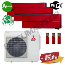 Aire Acondicionado Multi Split 3x1 Mitsubishi MXZ-4F80VF + MSZ-LN25VG + MSZ-LN25VG + MSZ-LN50VG