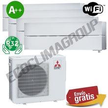 Aire Acondicionado Multi Split 4x1 Mitsubishi MXZ-4F72VF + 3 uds. MSZ-LN25VGW + 1 ud. MSZ-LN35VG