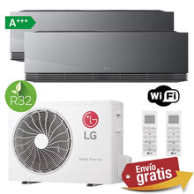 Aire Acondicionado Multisplit 2x1 LG MU2R15.U13 + AA09SP.NS1 + AA09SP.NS1