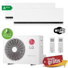 Aire Acondicionado Multisplit 2x1 LG MU2R15.U13 + H09S1DA.NS1 + H12S1DA.NS1