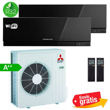 Aire Acondicionado MultiSplit 2x1 Mitsubishi MXZ-3F68VF + MSZ-EF25VGK + MSZ-EF42VGK