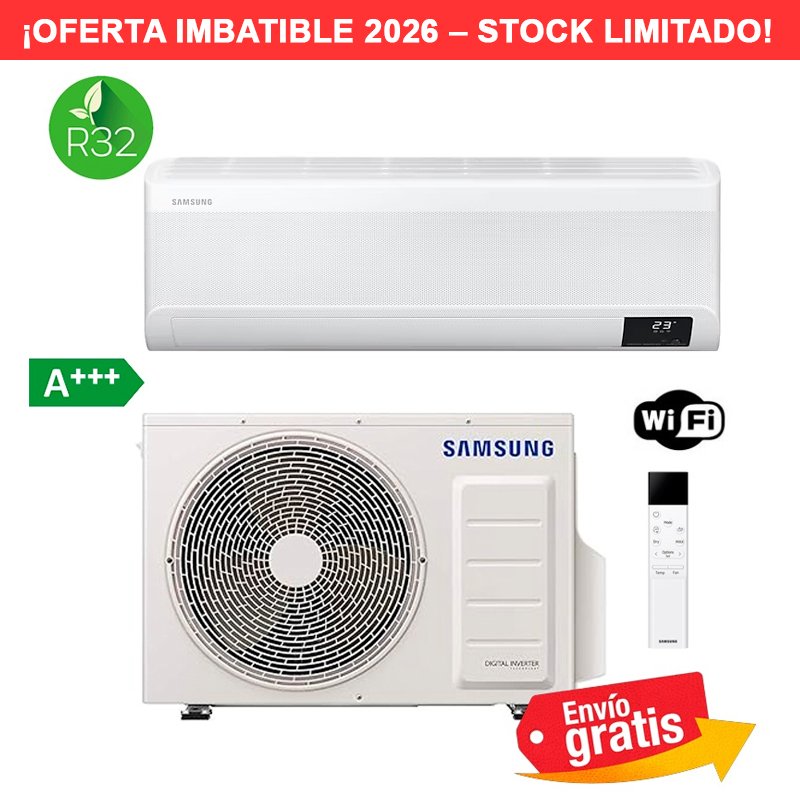 Aire Acondicionado Samsung F-AR09ELT WindFree Élite