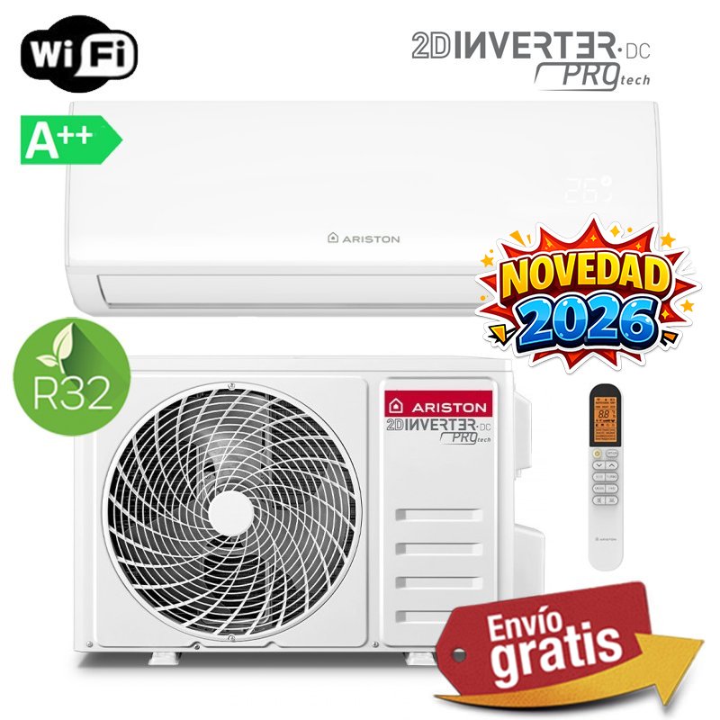 Aire Acondicionado Split 1x1 Ariston Kios Net 25