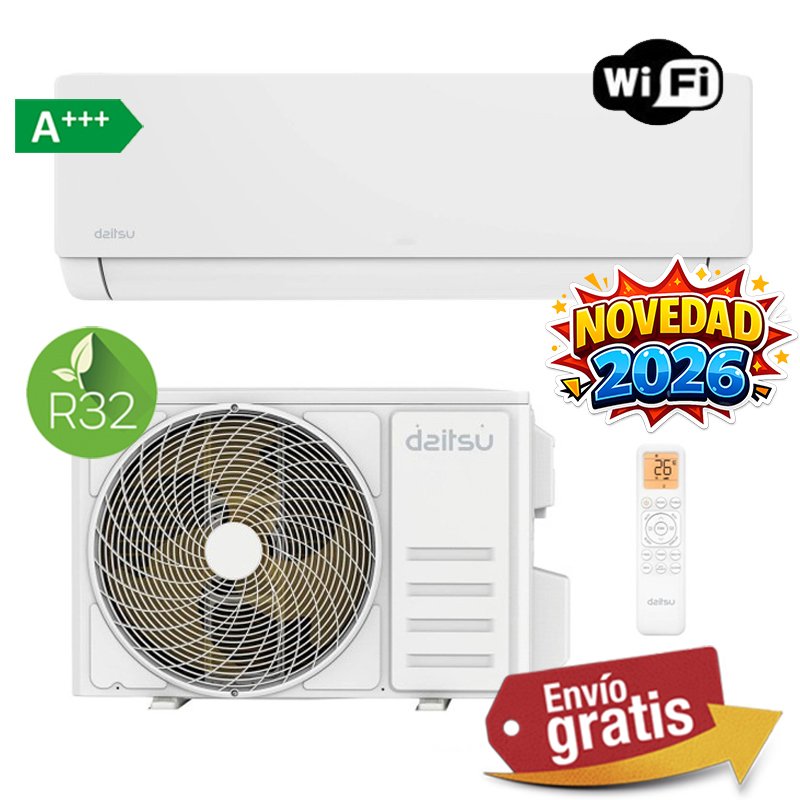 Aire Acondicionado Split 1x1 Daitsu Artic Pro DS-18KZ-2