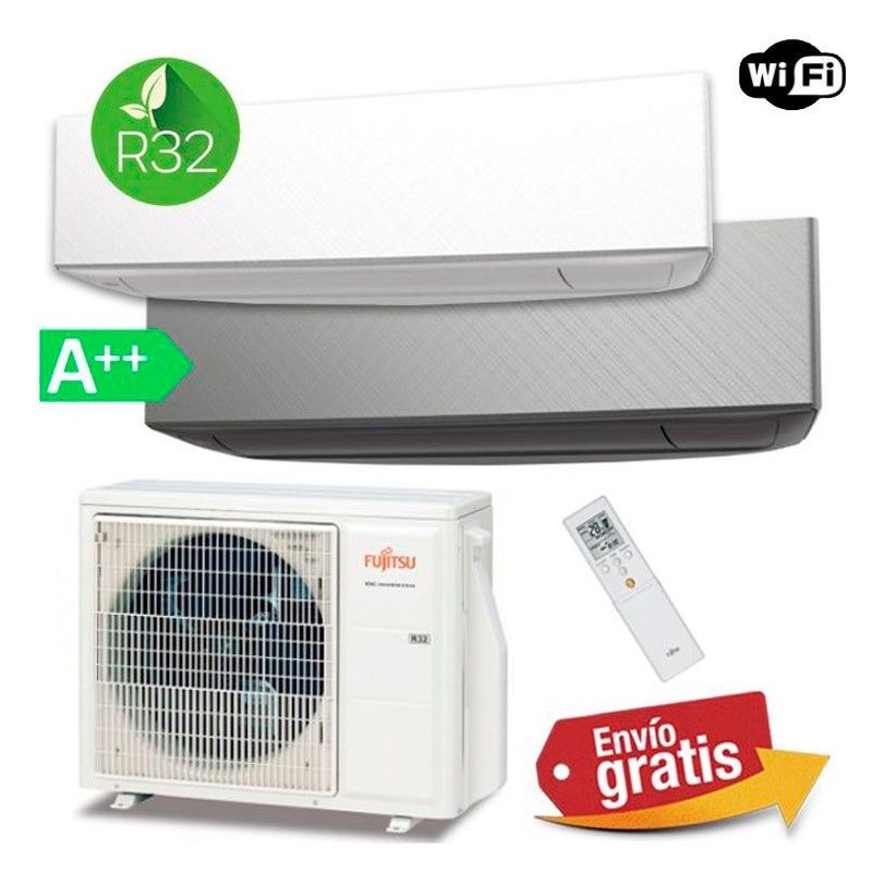 Aire Acondicionado Split 1x1 Fujitsu ASY25-KE WiFi