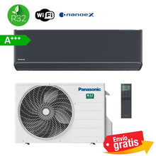Aire Acondicionado Split 1x1 Panasonic Etherea KIT-XZ35-ZKE-H Gris grafito