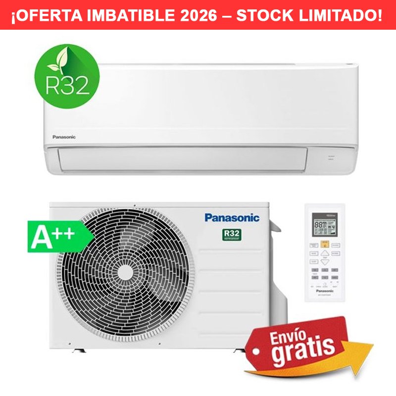 Aire Acondicionado Split 1x1 Panasonic KIT-BZ60-ZKE/-XKE
