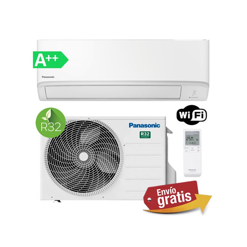 Aire Acondicionado Split 1x1 Panasonic KIT-RZ35-ZKE